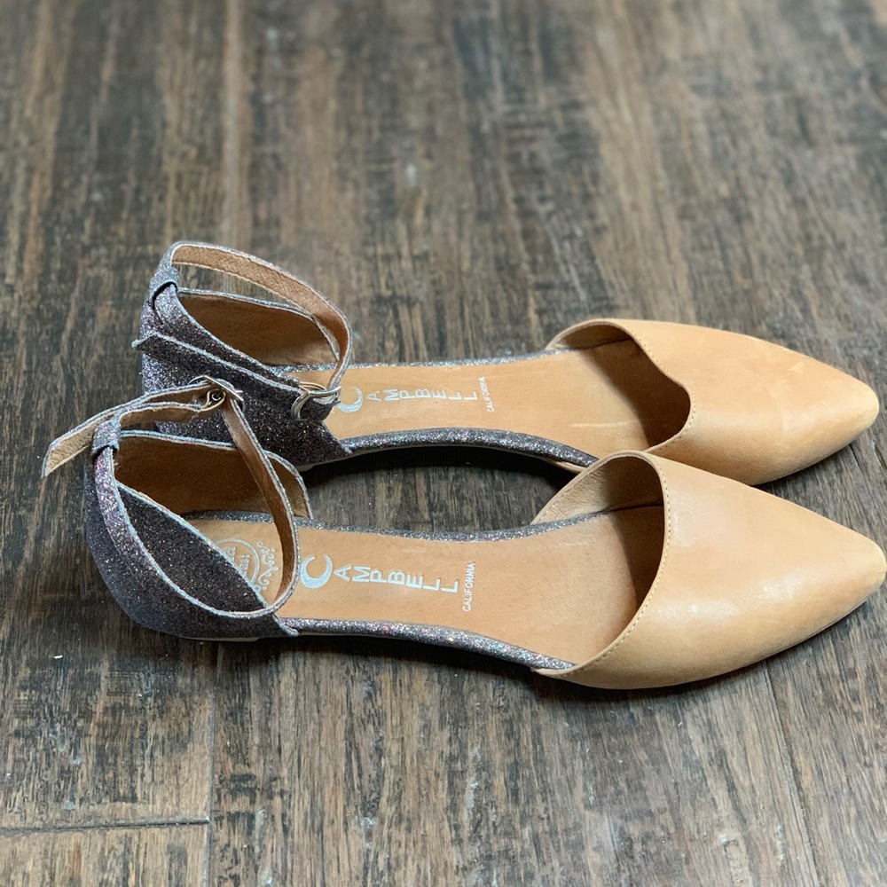 Jeffrey Campbell d’orsay with strap size 9